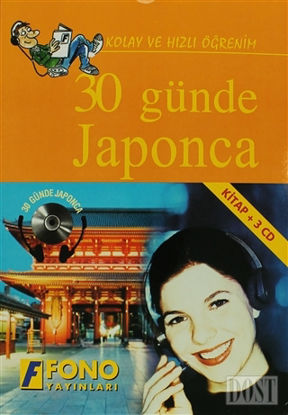 30 Günde Japonca (kitap + 3 CD)