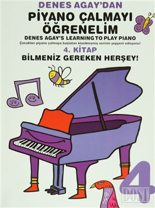 Denes Agay'dan Piyano Çalmayı Öğrenelim 4. Kitap