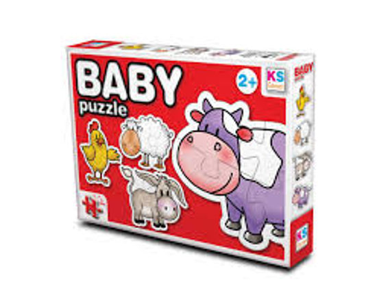 Baby Puzzle Hayvanlar-2 resmi
