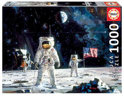 First Men on the Moon, Robert McCall 1000P resmi