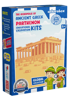 Arkeoloji Kaz Keşfet - Antik Yunan Parthenon resmi