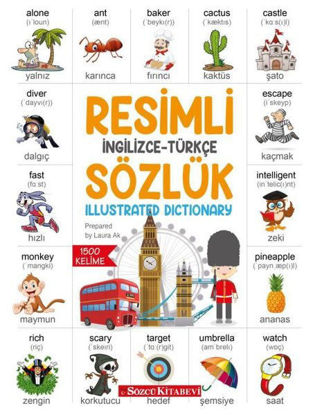 Resimli İngilizce - Türkçe Sözlük resmi