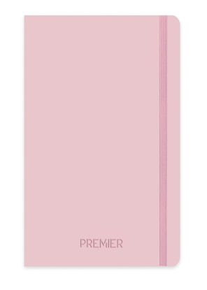 Premier Neo Soft Ciltli 13x21 Düz Defter - Pembe resmi
