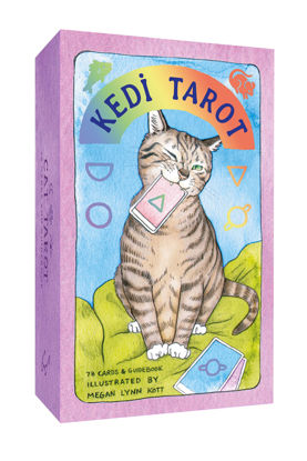 Kedi Tarot (Cat Tarot) 78 Tarot Kartı ve Rehber Kitap resmi