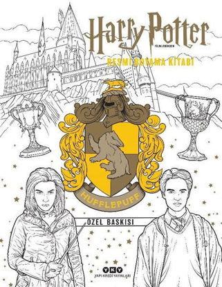 Harry Potter Filmlerinden Resmi Boyama Kitabı - Hufflepuff resmi